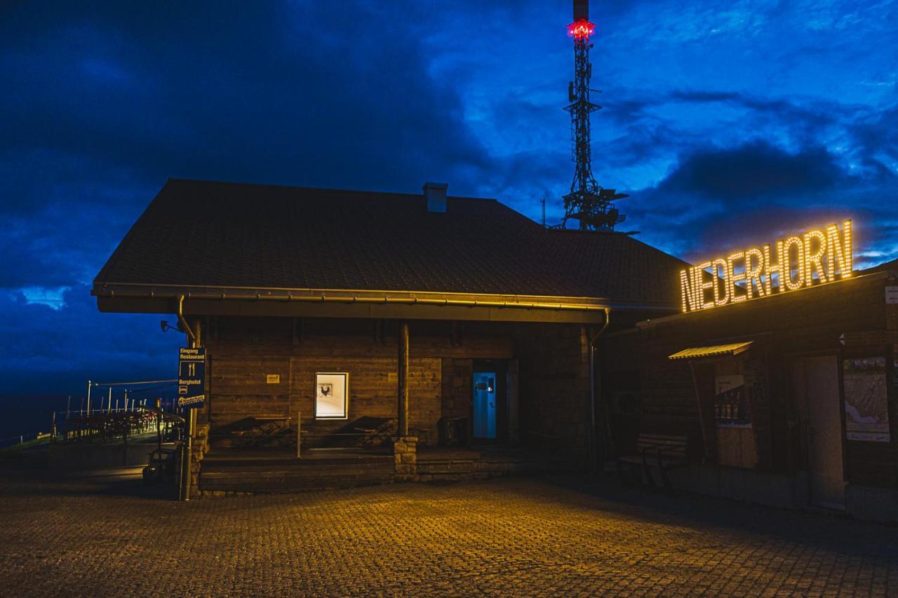 Hotel Berghaus Niederhorn Beatenberg Exterior foto
